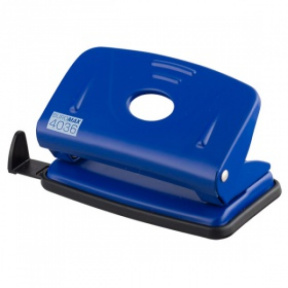 Дырокол Buromax 4036-02 металлический, до 10 листов, синий