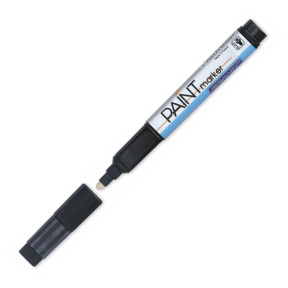 Маркер перманентный GRANIT Paint-Marker M800, черный, (по штучно)