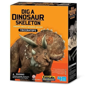 Set de joc: Laborator pentru copii. Lucrări arheologice Triceratops