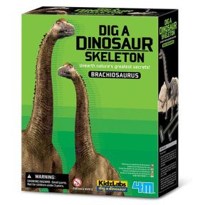 Set de joc: Laborator pentru copii. Lucrări arheologice Brachiosaurus