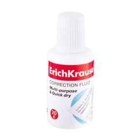 Corector fluid Erich Krause, 20 ml, (per bucată)
