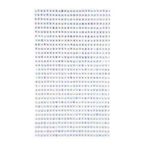 Cristale autoadezive 3mm 806 buc. OPALESCENT