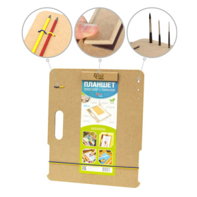 Планшет с магнитным зажимом А4 МДФ 33x36 см