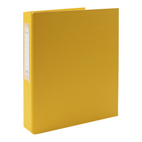 Регистратор A4/4D/35 мм, OfficeLine, PVC, желтый