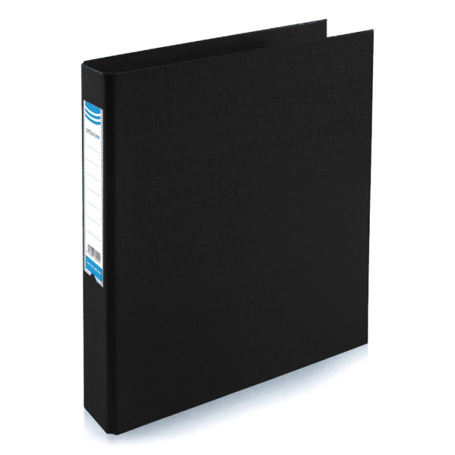 Регистратор A4/4D/35 мм, OfficeLine, PVC, BLACK, черный
