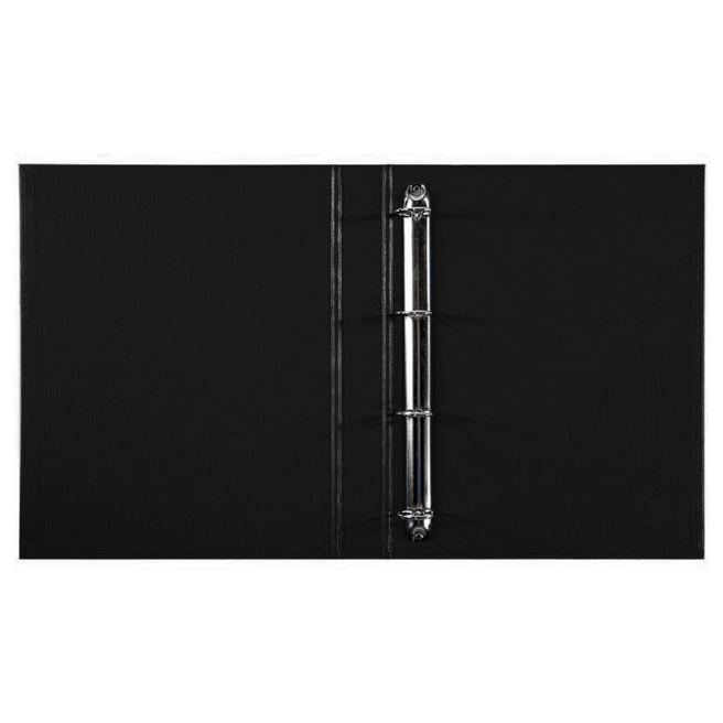 Регистратор A4/4D/35 мм, OfficeLine, PVC, BLACK, черный