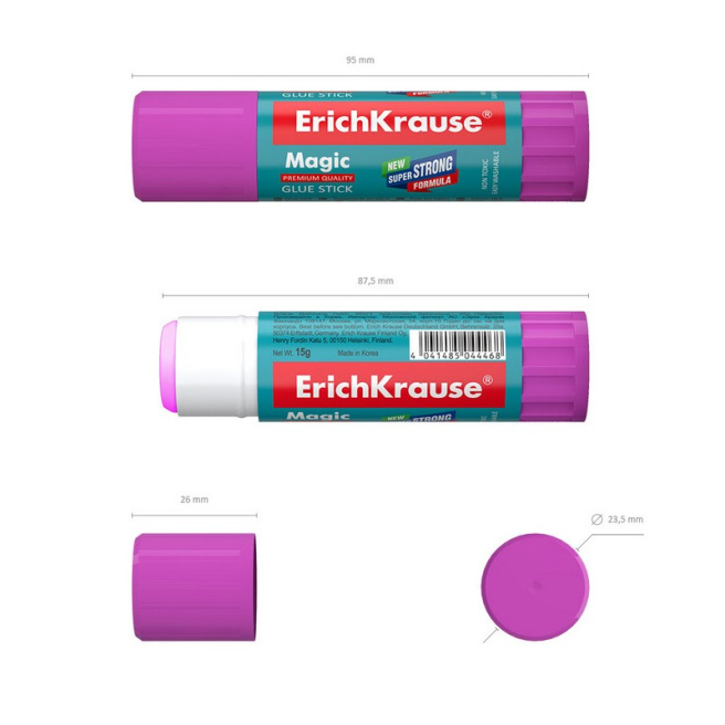 Adeziv-creion ErichKrause, 15 gr
