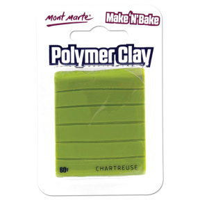 Argila de polimer MM pentru copt 60g Chartreuse