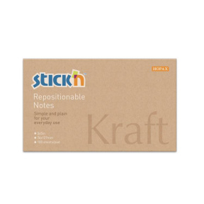 Блок для заметок Kraft 76x127/100л STICK`N