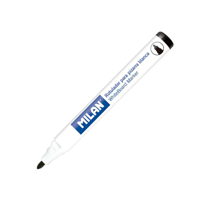 Marker MILAN pentru tablă BULLET, negru, (per bucată)