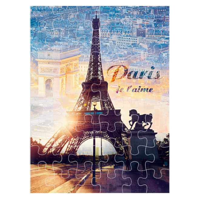 Parisul în zori, 1000 elemente