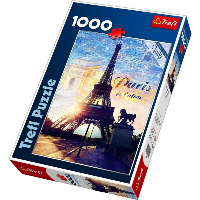 Parisul în zori, 1000 elemente