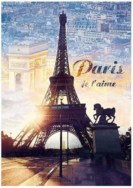 Parisul în zori, 1000 elemente