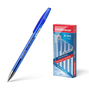 Ручка гелевая Erich Krause R-301 ORIGINAL синий 0,5 mm