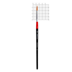 Синтетика круглая, 111, № 3, к.р. кисть ROSA Studio