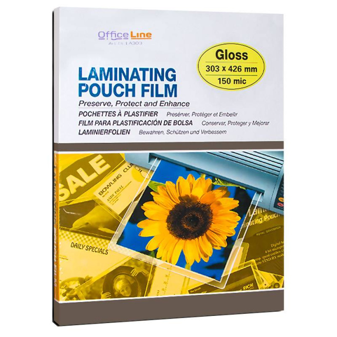 Folie pentru laminare A3 OfficeLine 150mkm (100 foi)