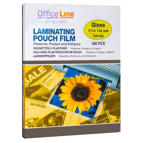 Folie pentru laminare A6 OfficeLine 100mkm (100 foi)