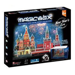 Revelion la Moscova, 3D puzzle
