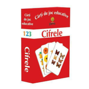 Cărți de joc educative — Cifrele — Gama