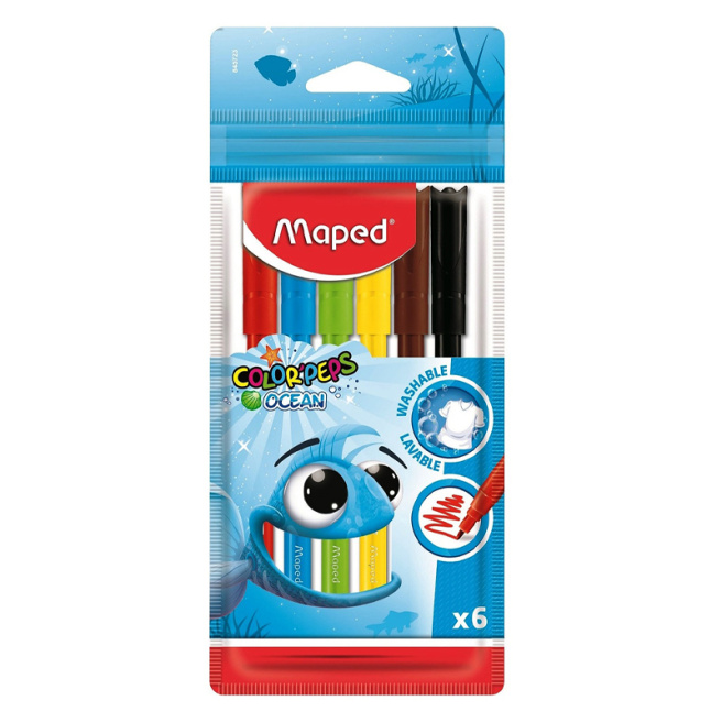 Carioci MAPED Ocean/6 culori