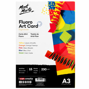 Сarton colorat A3 MontMarte Fluro Art Card -1 foaie