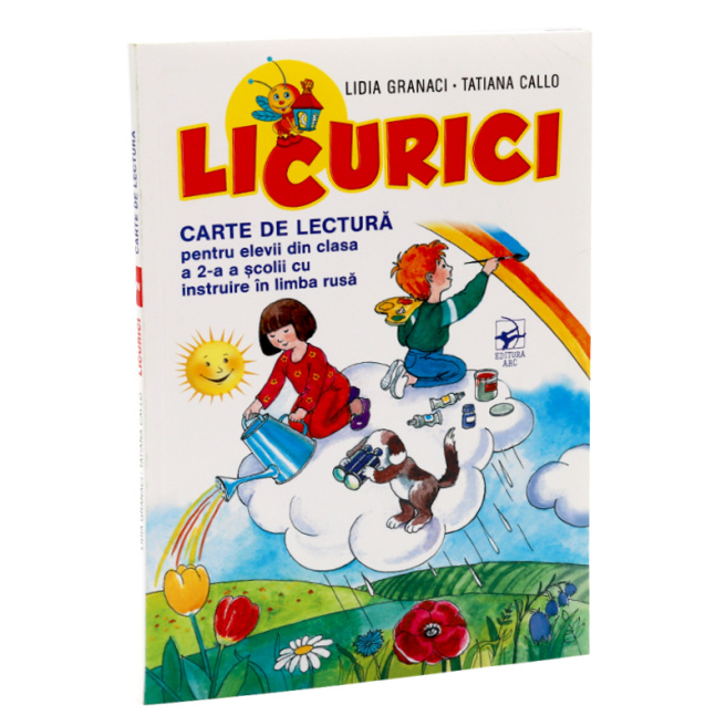 Licurici. Carte de lectură pentru elevii din cl. 2, școlii ruse