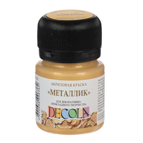 Aur incas acril metalic Decola 20 ml  4690688006362