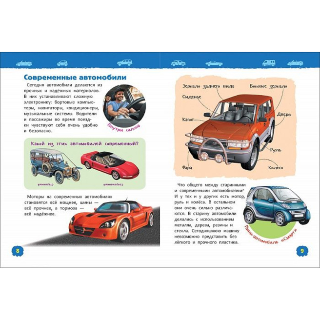 Автомобили (Энциклопедия для детского сада)