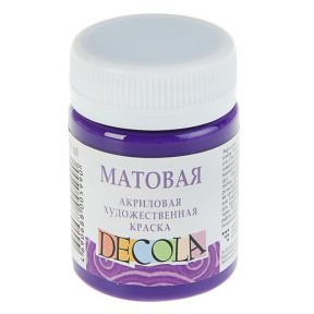 Acril violet mat Decola 50ml