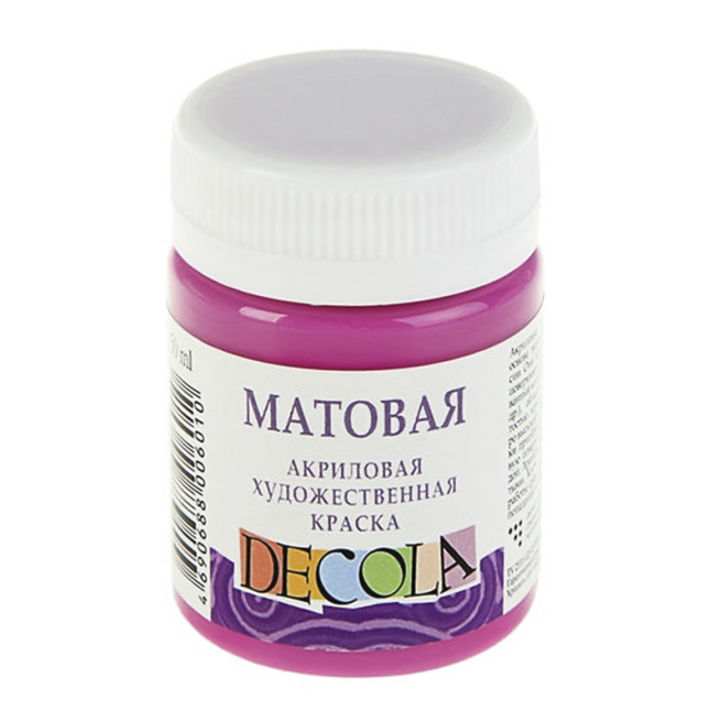 Acril fuxia mat Decola 50 ml