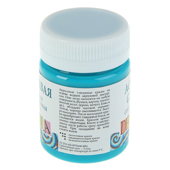 Acril turcoaz glantat 50 ml