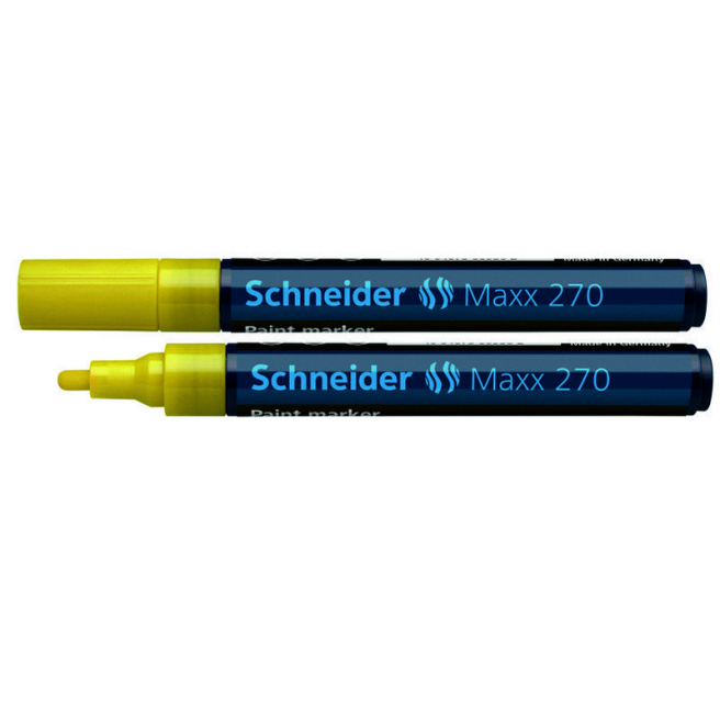 Маркер SCHNEIDER 270 PAINT, жёлтый, (по штучно)