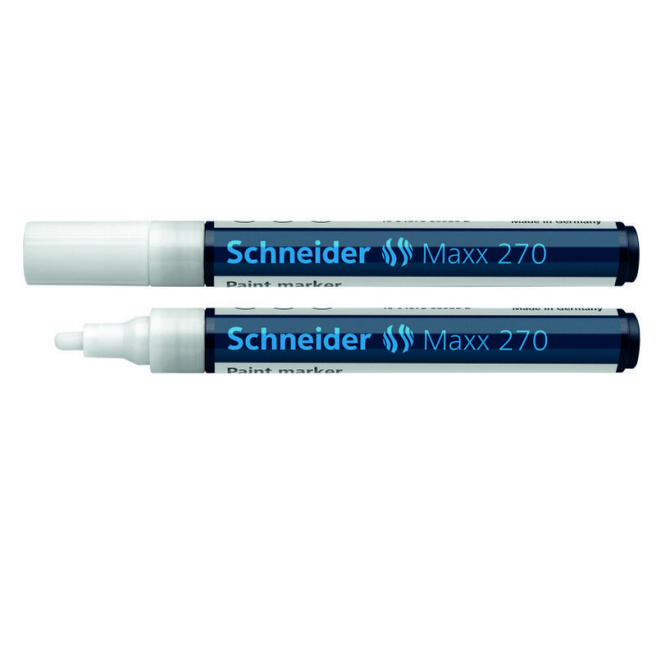 Marker SCHNEIDER 270 PAINT, alb