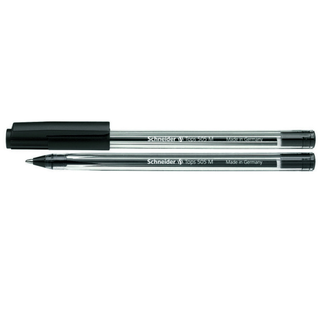 Pix cu bilă TOPS 505 M, 0.7mm, negru