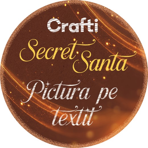 Secret Santa Pictură pe textil